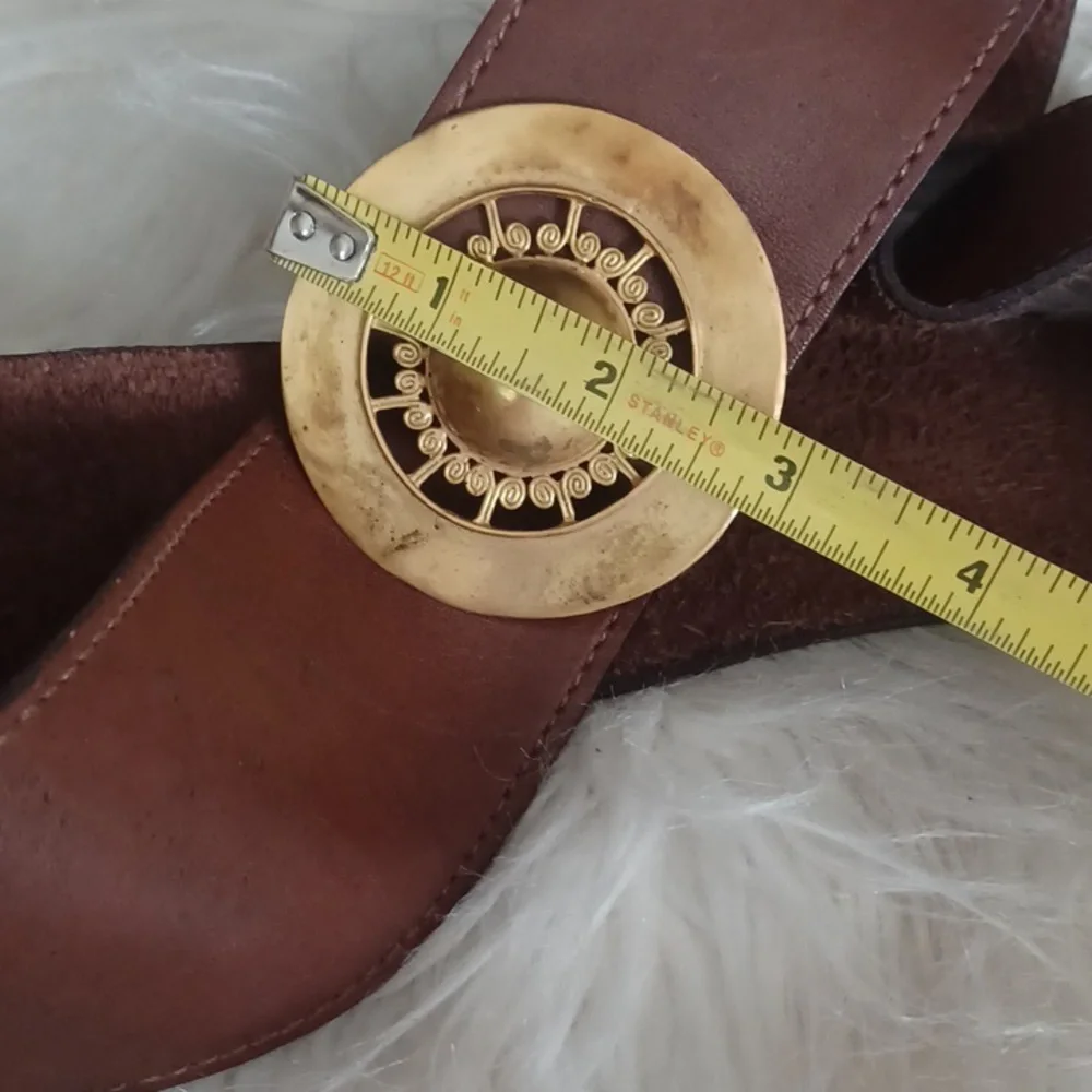 Brown Leather Belt